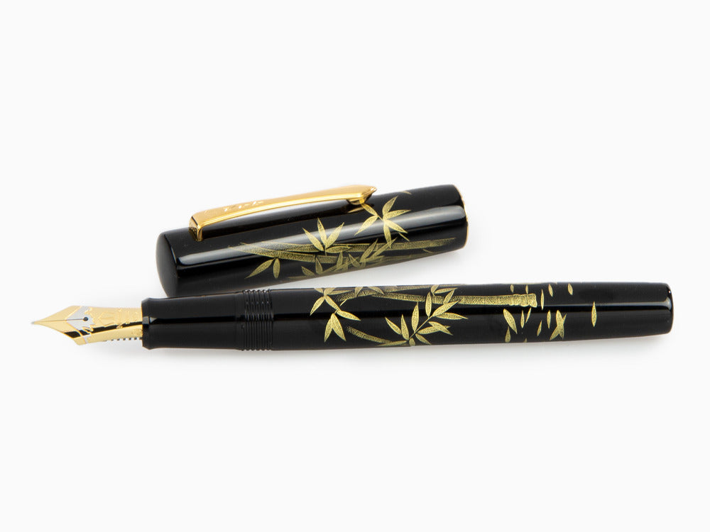 Stylo Plume Namiki Yukari Chinkin Bamboo and Sparrow, FNVC20M-TAS