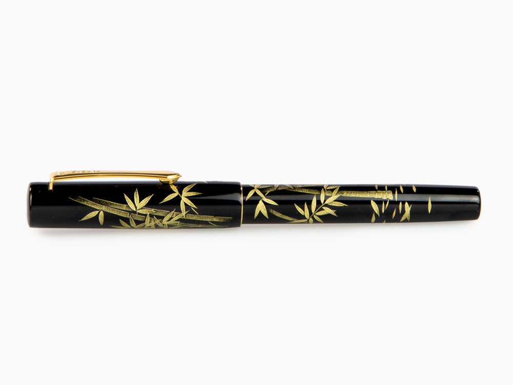 Stylo Plume Namiki Yukari Chinkin Bamboo and Sparrow, FNVC20M-TAS