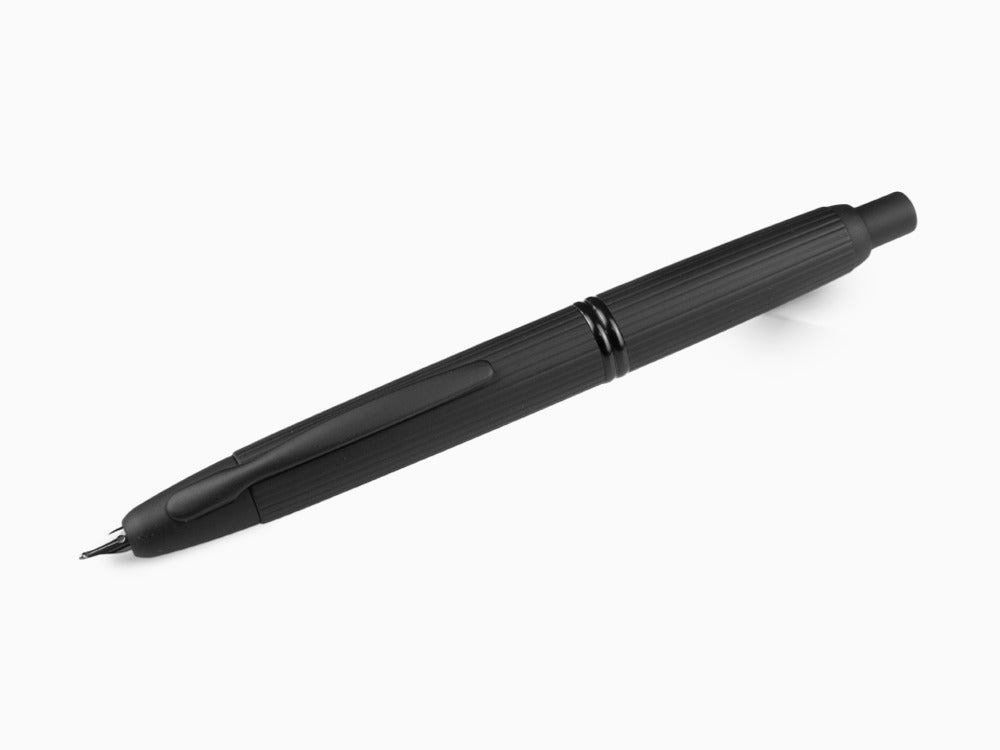 Stylo Plume Pilot Capless Stripe Black Matte, Laque, FC-2700RB-BM