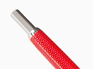 Stylo Plume Pilot Capless, Fibre de carbone, Attributs rhodium, Rouge