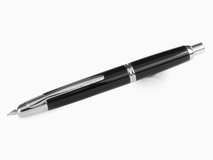 Stylo Plume Pilot Capless, Laque, Attributs Rhodium, Noir