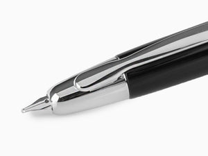 Stylo Plume Pilot Capless, Laque, Attributs Rhodium, Noir