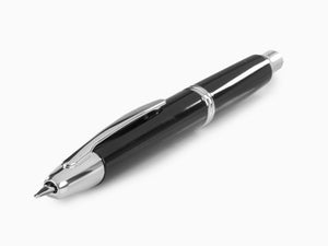 Stylo Plume Pilot Capless, Laque, Attributs Rhodium, Noir