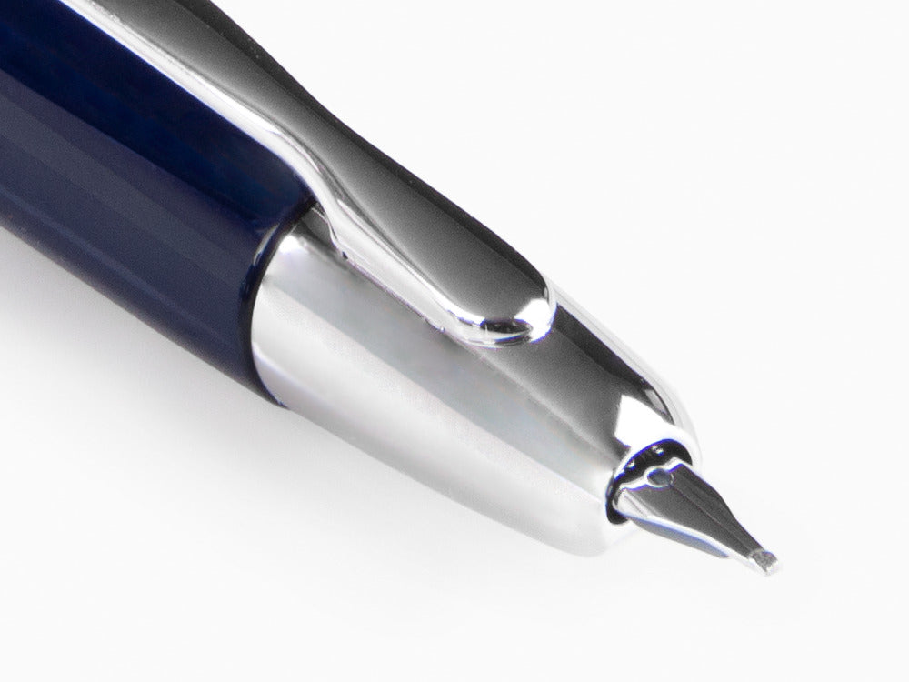 Stylo Plume Pilot Capless Bleue, Chrome, FK-1500-RH-BLUE