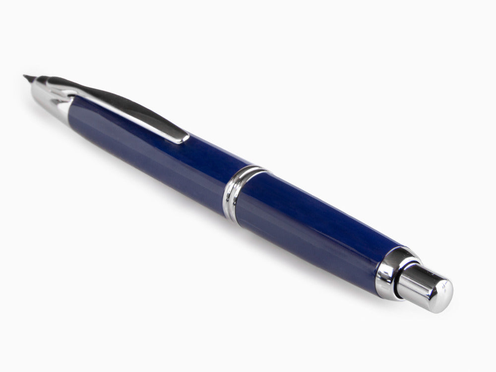 Stylo Plume Pilot Capless Bleue, Chrome, FK-1500-RH-BLUE