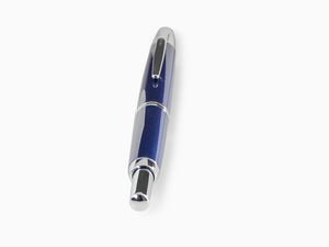 Stylo Plume Pilot Capless Decimo, Chrome, Bleu, FK-1500D-RH-BLUE