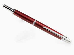 Stylo Plume Pilot Capless Decimo, Laque, Rouge, Chrome, FK-1500D-RH-RED