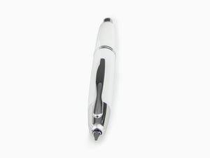 Stylo Plume Pilot Capless Decimo, Blanc, Chrome, FK-1500D-RH-WHITE