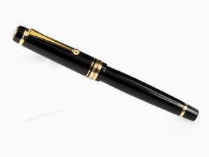 Stylo Plume Pilot Custom 845, Ebonite, Attributs or, Noir, NC845N