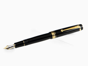 Stylo Plume Pilot Custom 845, Ebonite, Attributs or, Noir, NC845N