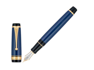 Stylo Plume Pilot Custom Urushi Prussian Blue, Ebonite, Bleu, NPUA