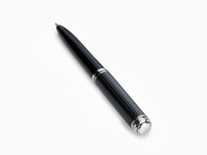 Stylo bille Pelikan Souverän M605 Stresemann, Résine, Palladium, 813648