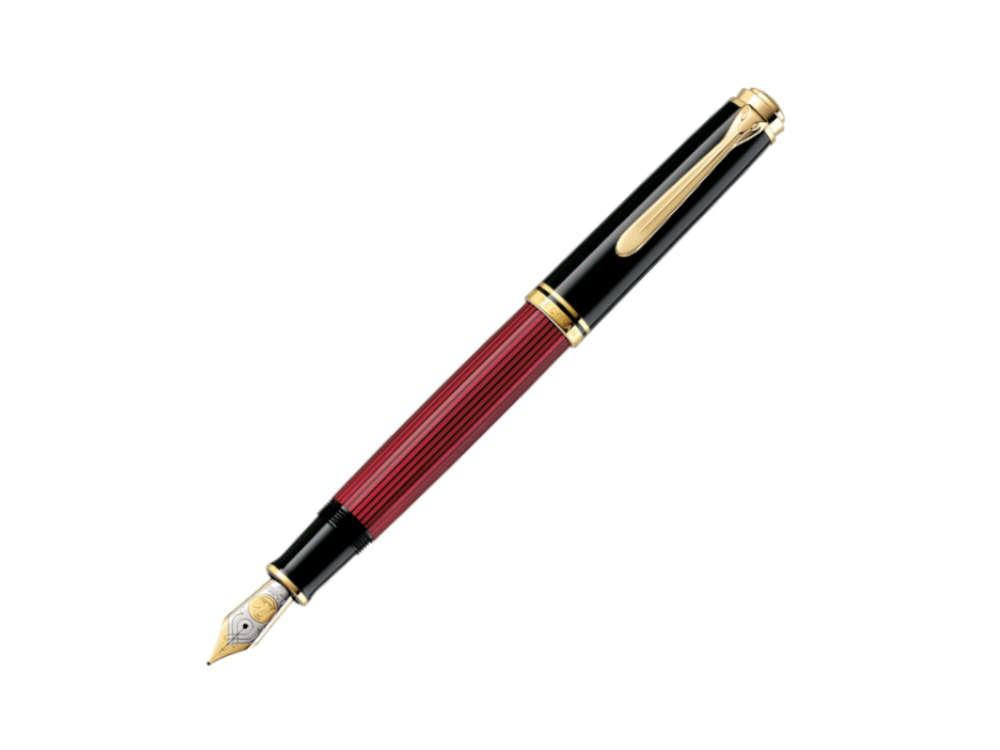 Stylo Plume Pelikan Souverän 800 Black-Red, Résine, 816625