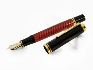 Stylo Plume Pelikan Souverän 800 Black-Red, Résine, 816625