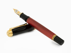 Stylo Plume Pelikan Souverän 800 Black-Red, Résine, 816625