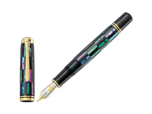 Stylo Plume Pelikan M1000 Raden Black Infinity, Edition Limitée, 825979