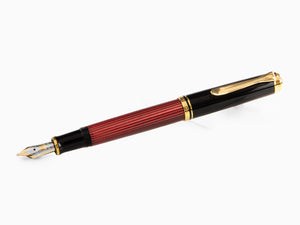 Stylo Plume Pelikan Souverän M400 - Noir-Rouge, 904920