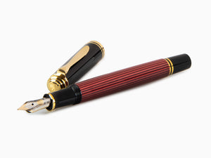 Stylo Plume Pelikan Souverän M400 - Noir-Rouge, 904920