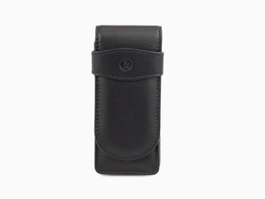 Étui Stylo 3 pièces Pelikan, Cuir, Noir, Doux, 923433