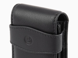 Étui Stylo 3 pièces Pelikan, Cuir, Noir, Doux, 923433