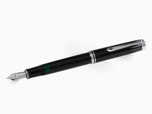 Stylo Plume Pelikan Souverän M 805 Noir-Argenté, 925446