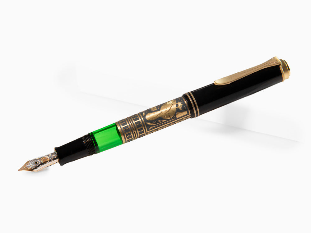 Stylo Plume Pelikan Toledo M700, Argent et Or, 927822, Edition spéciale