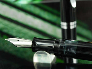 Stylo Plume Pelikan M205, Noir, Attributs chromés, 971986