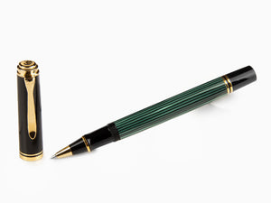 Stylo Roller Pelikan Souverän R400, Noire et Verte, 997494