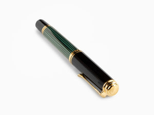 Stylo Roller Pelikan Souverän R400, Noire et Verte, 997494