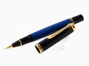 Stylo Roller Pelikan Souverän R800, Noir et Bleu, 997668