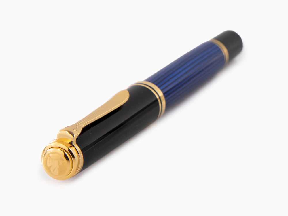 Stylo Roller Pelikan Souverän R800, Noir et Bleu, 997668