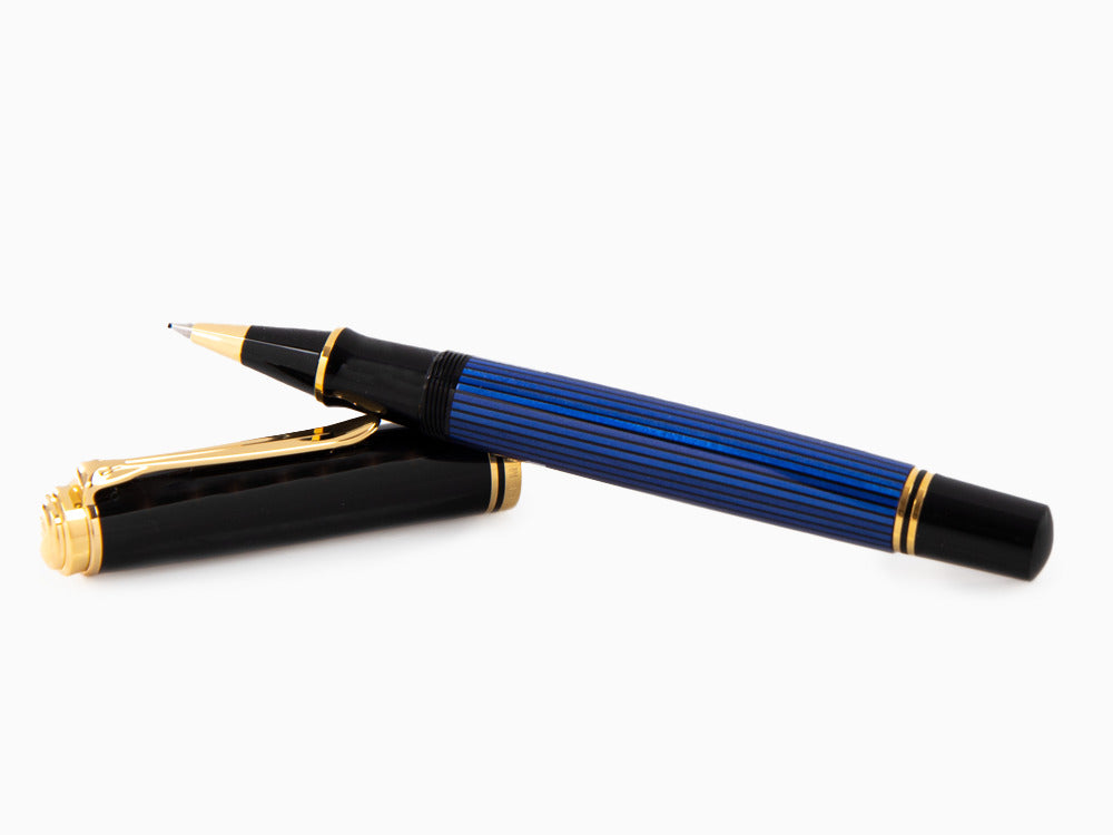 Stylo Roller Pelikan Souverän R800, Noir et Bleu, 997668