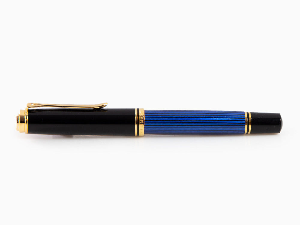 Stylo Roller Pelikan Souverän R800, Noir et Bleu, 997668