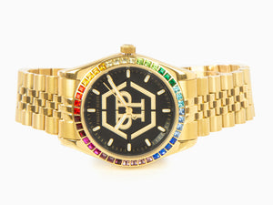 Montre à Quartz Philipp Plein Date Superlative Lady, PVD Or, 38 mm, PW2BA0623