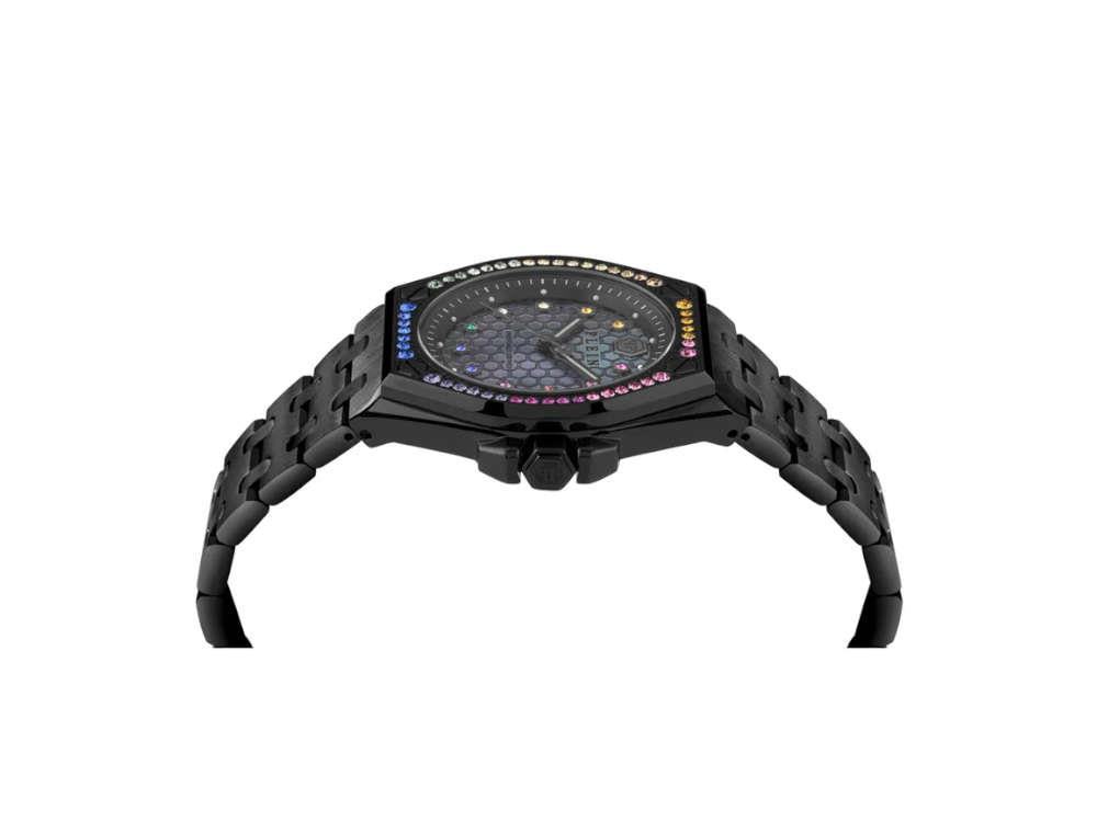 Montre à Quartz Philipp Plein Extreme Lady, PVD, Noir, 38 mm, PWJAA1423