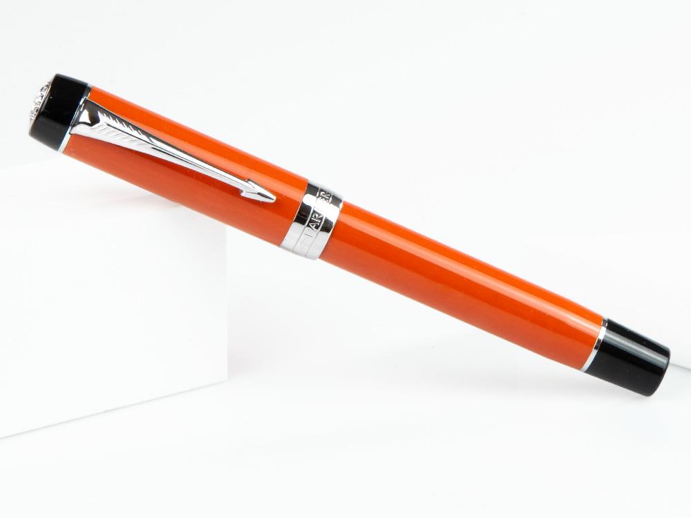 Stylo Plume Parker Duofold Centennial, Resine Précieuse, Rouge, 1931376