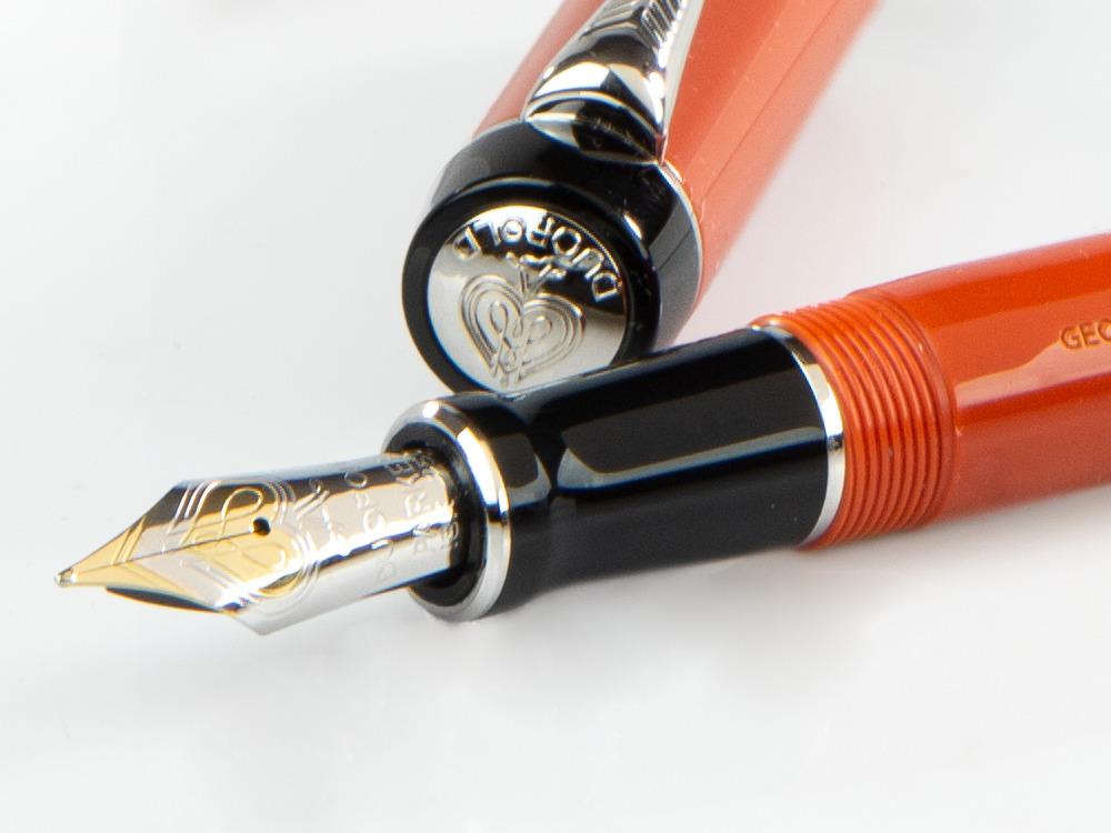 Stylo Plume Parker Duofold Centennial, Resine Précieuse, Rouge, 1931376