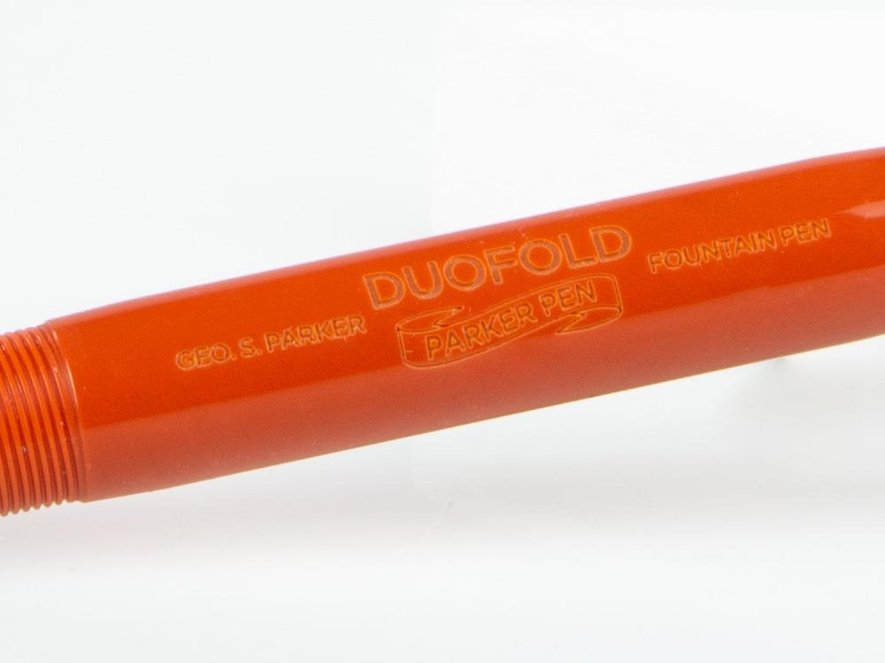 Stylo Plume Parker Duofold Centennial, Resine Précieuse, Rouge, 1931376