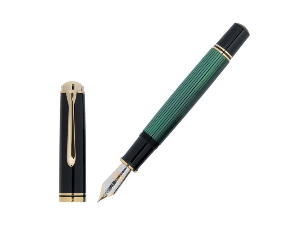 Stylo Plume Pelikan Souverän M 1000 - Noir-Vert, 987594