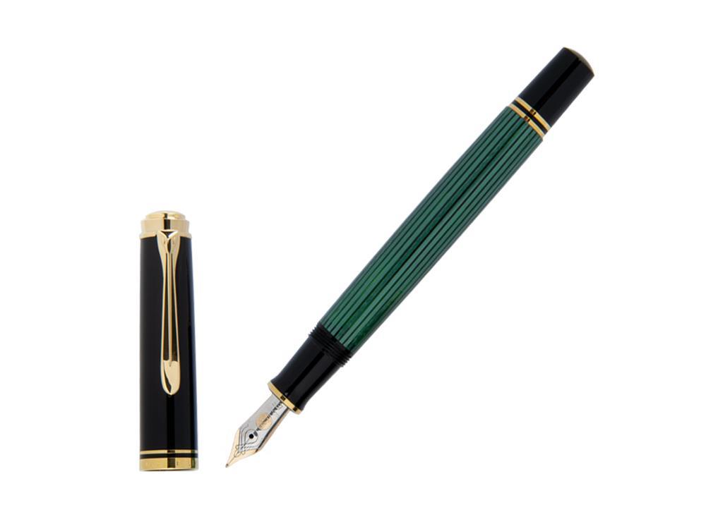 Stylo Plume Pelikan Souverän M400 - Noir-Vert, 994863