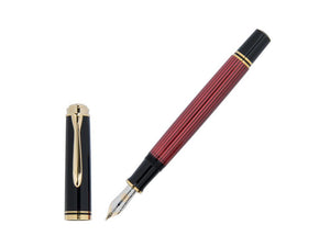 Stylo Plume Pelikan Souverän M400 - Noir-Rouge, 904920