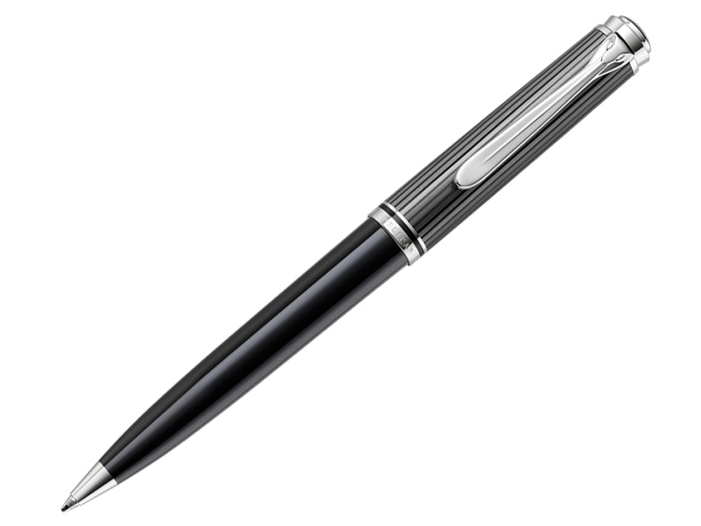 Stylo bille Pelikan K805 Stresemann, Attributs argent, 957530