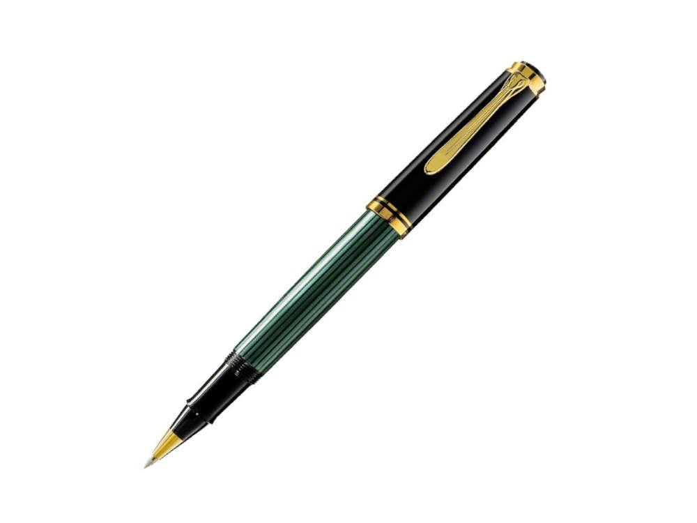 Stylo Roller Pelikan Souverän R400, Noire et Verte, 997494