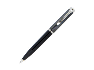 Stylo bille Pelikan Souverän M605 Stresemann, Résine, Palladium, 813648