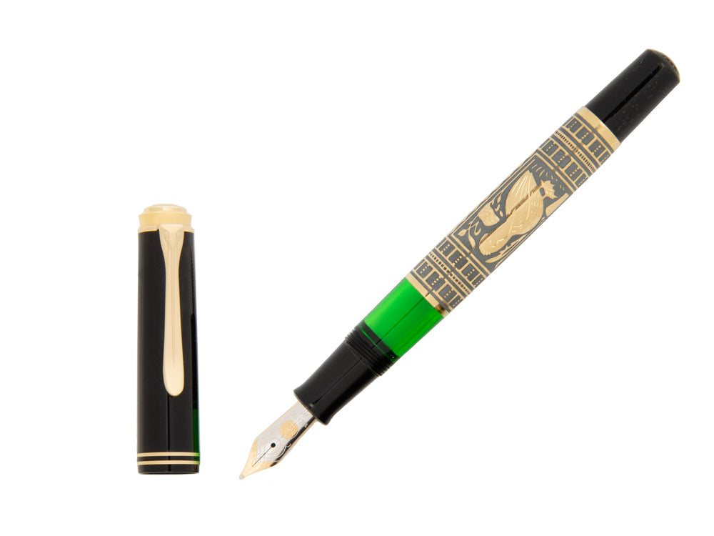 Stylo Plume Pelikan Toledo M700, Argent et Or, 927822, Edition spéciale