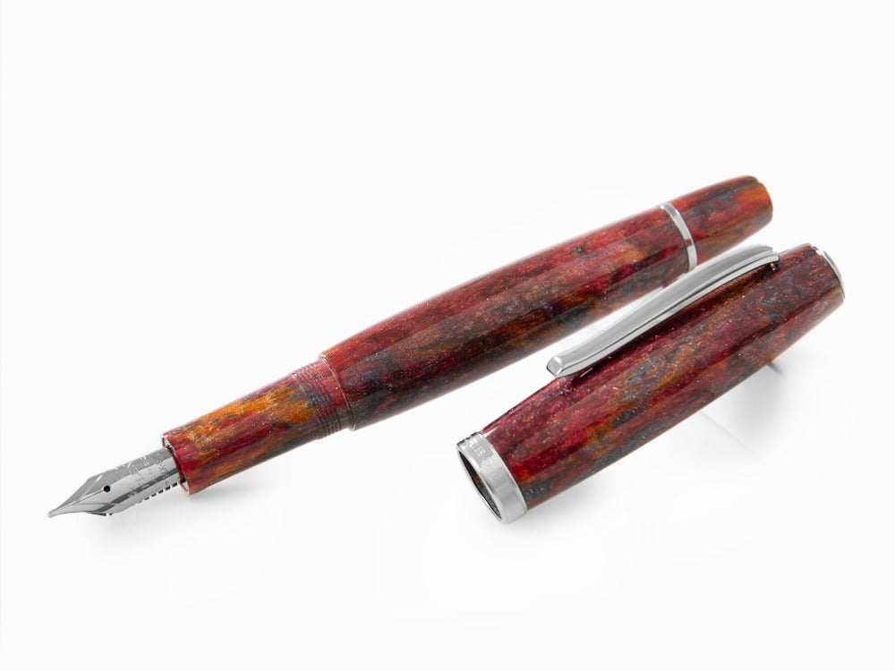 Stylo Plume Scribo La Dotta Turrita, 14K, Edition Limitée, DOTFP09RT1403