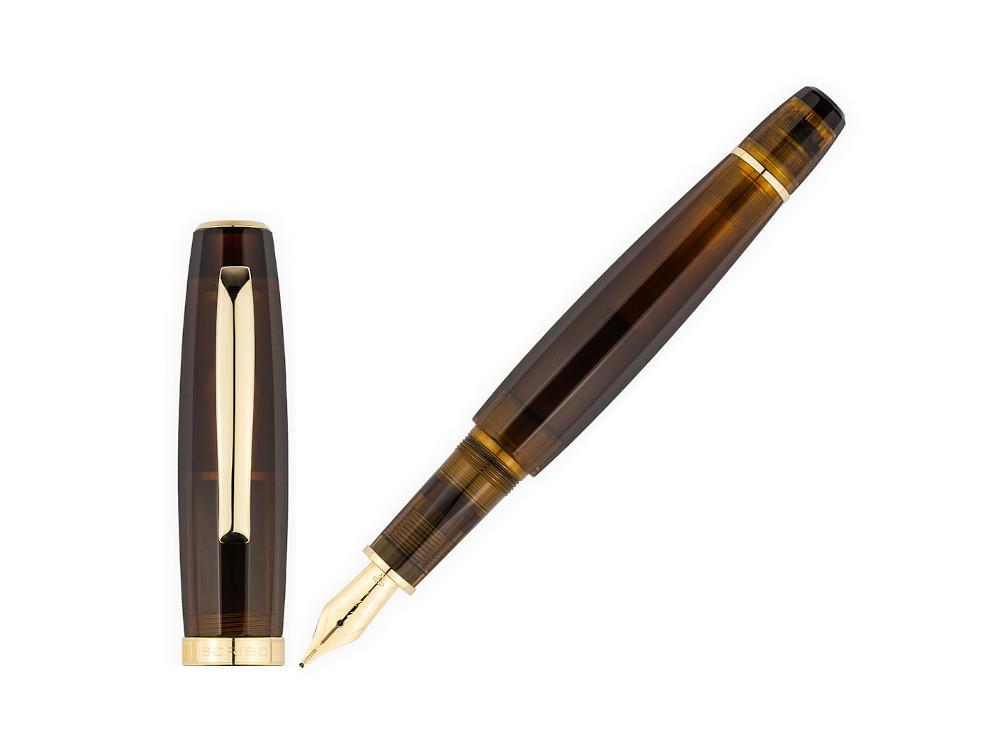 Stylo Plume Scribo Feel Ambra, 14K, Edition Limitée, FEEFP38YG1403