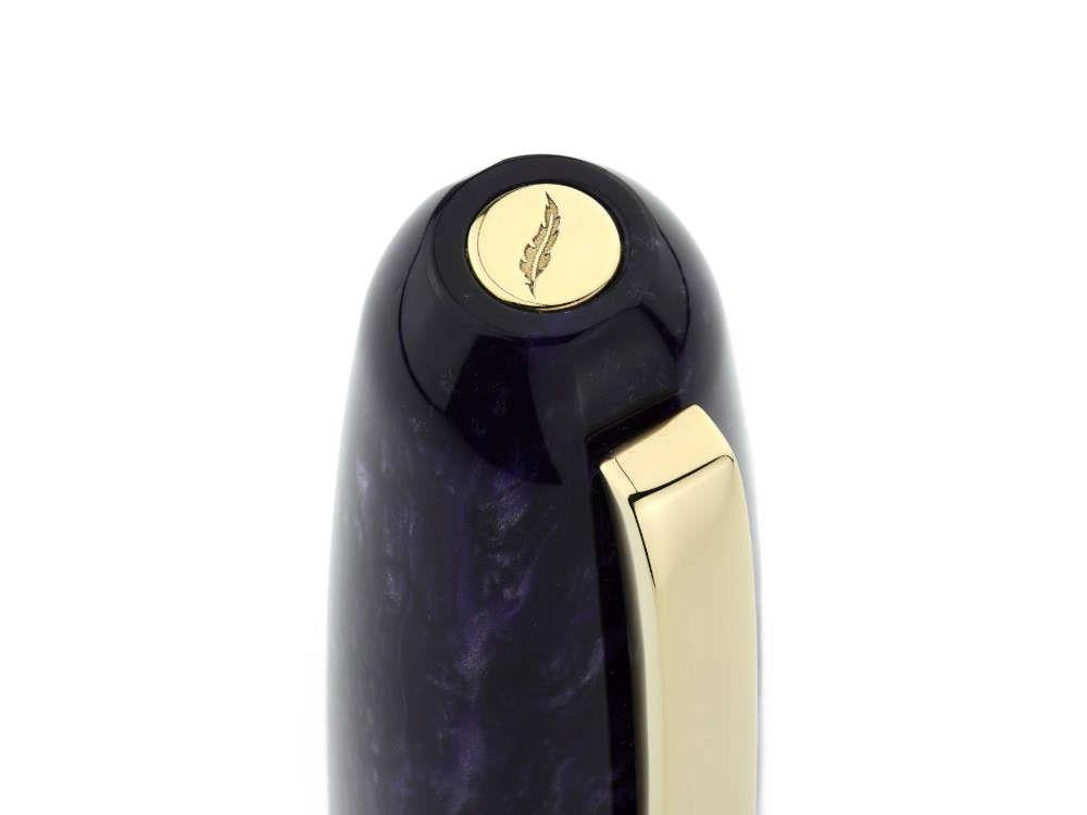 Stylo Plume Scribo Piuma Ametista, 14K, Edition Limitée, PIUFP14YG1403