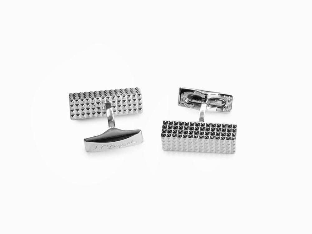 Boutons de Manchette S.T. Dupont Diamond Head, Palladium, Poli, Argent, 005567