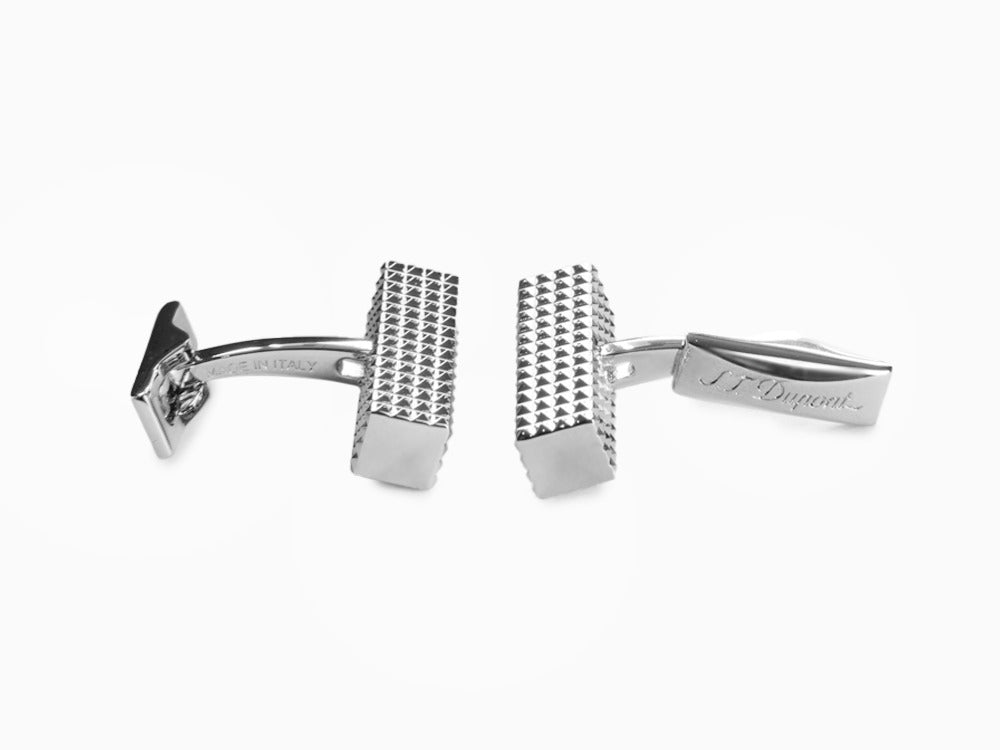 Boutons de Manchette S.T. Dupont Diamond Head, Palladium, Poli, Argent, 005567